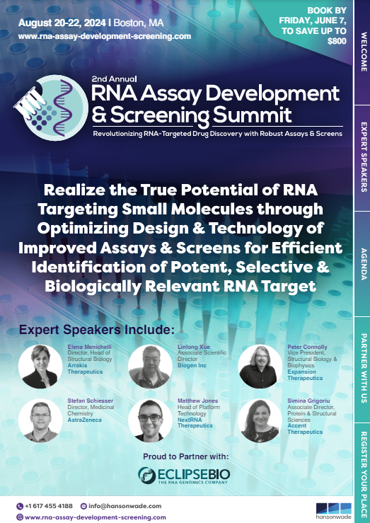 2nd RNA Assay Development Summit Brochure